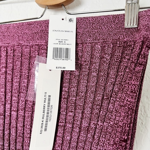 Jonathan Simkhai Ashton Marled Midi Skirt - Picture 6 of 8